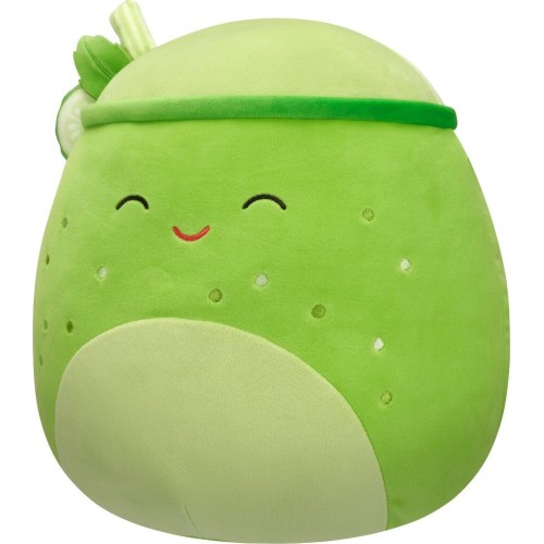 Jazwares Squishmallows Townes the Cucumber Mint Smoothie 12" Plush JWSQ4130-E 196566444591