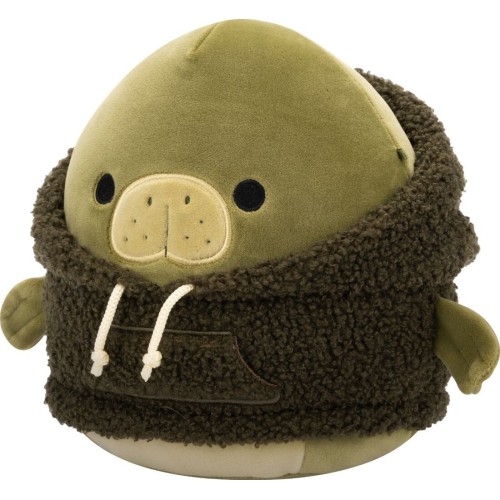 Jazwares Squishmallows Wooster the Manatee in Sherpa Hoodie 7.5" Plush JWSQ6707 196566456211