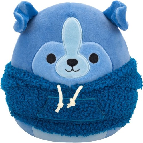 Jazwares Squishmallows Botera the Sheltie Dog in Sherpa Hoodie 7.5" Plush JWSQ6707 196566456174