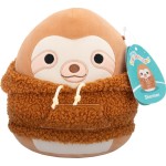 Jazwares Squishmallows Sherman The Sloth Σε Sherpa Hoodie 19Cm Λούτρινο JWSQ6707 196566456198