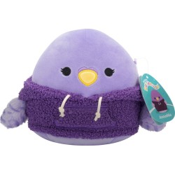 Jazwares Squishmallows Anouska The Parakeet Σε Sherpa Hoodie 19Cm Λούτρινο JWSQ6707 196566456228