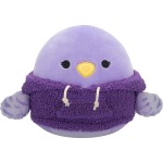 Jazwares Squishmallows Anoushka the Parakeet in Sherpa Hoodie 7.5" Plush JWSQ6707 196566456228