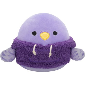 Jazwares Squishmallows Anoushka the Parakeet in Sherpa Hoodie 7.5" Plush JWSQ6707 196566456228