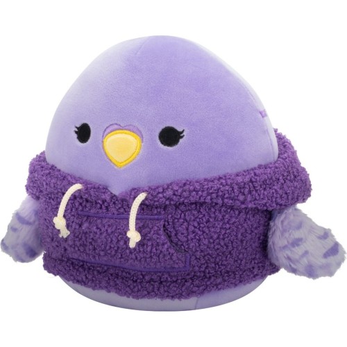 Jazwares Squishmallows Anoushka the Parakeet in Sherpa Hoodie 7.5" Plush JWSQ6707 196566456228