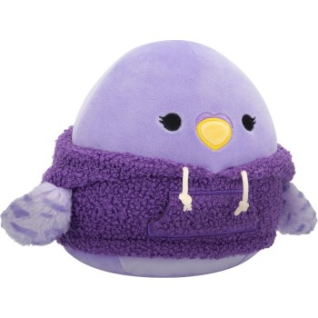 Jazwares Squishmallows Anouska The Parakeet Σε Sherpa Hoodie 19Cm Λούτρινο JWSQ6707 196566456228
