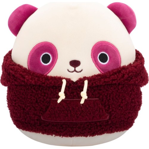 Jazwares Squishmallows Ponder the Panda in Sherpa Hoodie 7.5" Plush JWSQ6707 196566456204