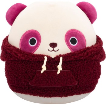Jazwares Squishmallows Ponder the Panda in Sherpa Hoodie 7.5" Plush JWSQ6707 196566456204