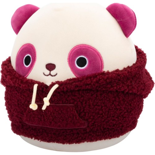Jazwares Squishmallows Ponder the Panda in Sherpa Hoodie 7.5" Plush JWSQ6707 196566456204