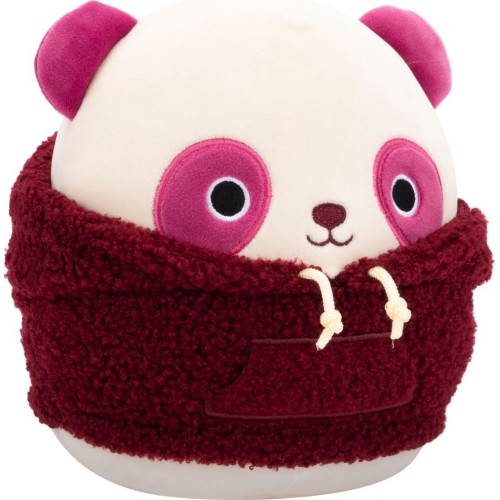 Jazwares Squishmallows Ponder the Panda in Sherpa Hoodie 7.5" Plush JWSQ6707 196566456204