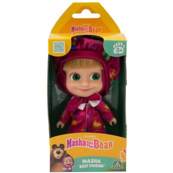 Giochi Preziosi Masha And The Bear Doll Masha 12Cm 3Sq MHA26000 8056379171966