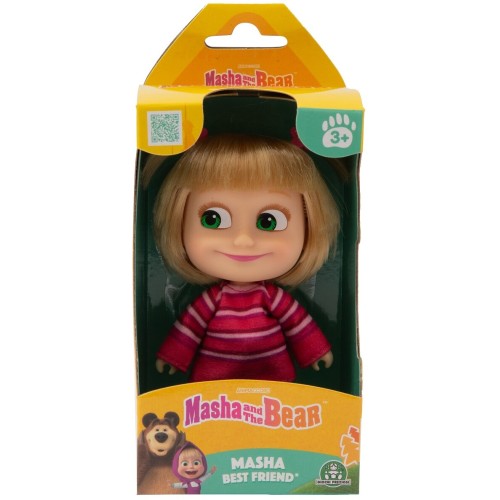 Giochi Preziosi Masha And The Bear Doll Masha 12Cm 3Sq MHA26000 8056379171966