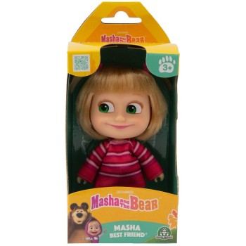Giochi Preziosi Masha and The Bear Η Μάσα Και Οαρκουδος Κούκλα Μάσα 12Εκ - 1 Τμχ MHA26000 8056379171966