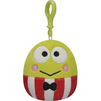 Jazwares Squishmallows Sanrio Keroppi Λούτρινα Μπρελόκ 9Cm W1 JWSQ0269 196566410367