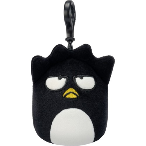 Jazwares Squishmallows Sanrio Badtz Maru 3.5" Clip-on Plush JWSQ0269 196566410374