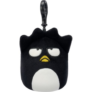 Jazwares Squishmallows Sanrio Badtz Maru Λούτρινα Μπρελόκ 9Cm W1 JWSQ0269 196566410374