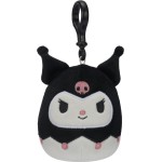 Jazwares Squishmallows Sanrio Kuromi 3.5" Clip-on Plush JWSQ0269 196566410398