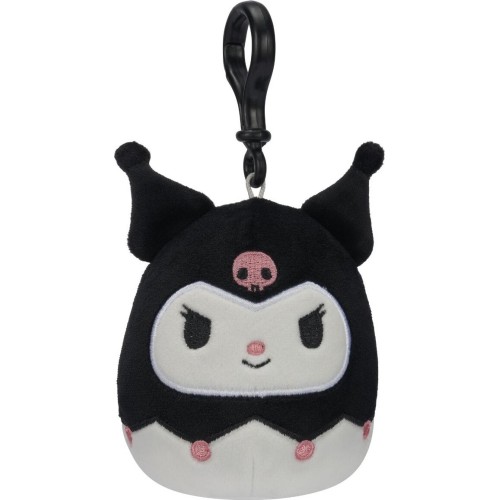 Jazwares Squishmallows Sanrio Kuromi 3.5" Clip-on Plush JWSQ0269 196566410398