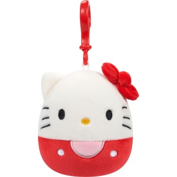 Jazwares Squishmallows Sanrio Hello Kitty 3.5" Clip-on Plush JWSQ0269 196566410329