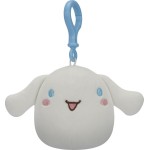 Jazwares Squishmallows Sanrio Cinnamoroll 3.5" Clip-on Plush JWSQ0269 196566410343