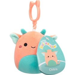 Jazwares Squishmallows Chitra The Goblin 3.5" Clip-on Plush JWSQ0336 196566443419
