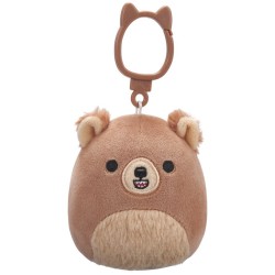 Jazwares Squishmallows Plush Keychain 9 cm - Stokely THE Bear JWSQ0350 196566456969
