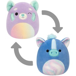 Jazwares Squishmallows Lexis/Romano - Purple Red Panda/Blue Hippocampus JWSQ0128-C 196566410923
