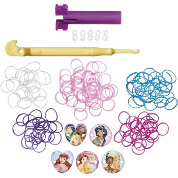 Totum Disney Princess Loom Bracelets Κατασκευή Βραχιολάκια Πριγκίπισσες Disney Με 300+ Λαστιχάκια TM045095 8714274045095
