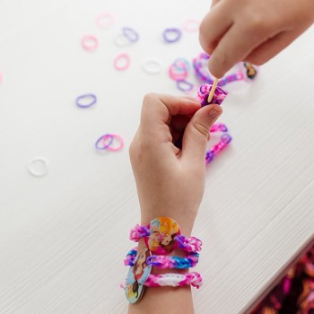 Totum Disney Princess Loom Bracelets Κατασκευή Βραχιολάκια Πριγκίπισσες Disney Με 300+ Λαστιχάκια TM045095 8714274045095