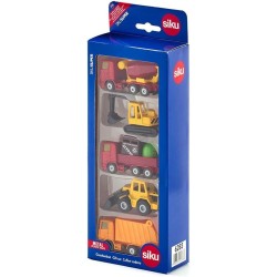 siku Gift Set, Agriculture, Metal / Plastic, Multicoloured Playing Combination, Building Site, Multicoloured 6283 4006874062836