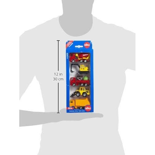 siku Gift Set, Agriculture, Metal / Plastic, Multicoloured Playing Combination, Building Site, Multicoloured 6283 4006874062836