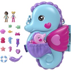 Mattel Polly Pocket Daddy & ME Seahorse Purse GKJ63 / HWP03 194735217670