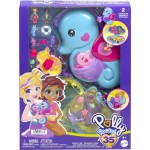 Mattel Polly Pocket Polly Mini - Τρεντι Τσαντάκι Daddy And Me Seahorse Αξεσουάρ Για Κούκλα Σετ Για Παιχνίδι Με Κούκλες GKJ63 / H