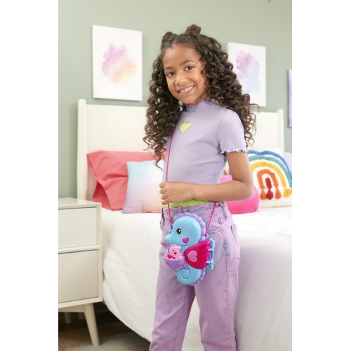 Mattel Polly Pocket Polly Mini - Τρεντι Τσαντάκι Daddy And Me Seahorse Αξεσουάρ Για Κούκλα Σετ Για Παιχνίδι Με Κούκλες GKJ63 / H