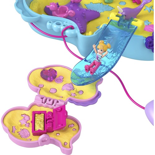 Mattel Polly Pocket Polly Mini - Τρεντι Τσαντάκι Daddy And Me Seahorse Αξεσουάρ Για Κούκλα Σετ Για Παιχνίδι Με Κούκλες GKJ63 / H