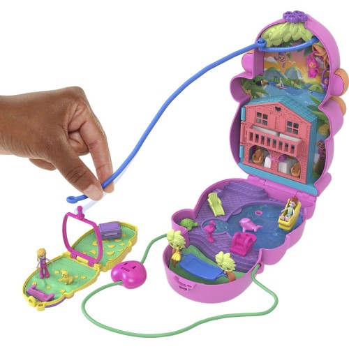 Mattel Polly Pocket Momma Monkey & Baby GKJ63 / HWP04 194735218004
