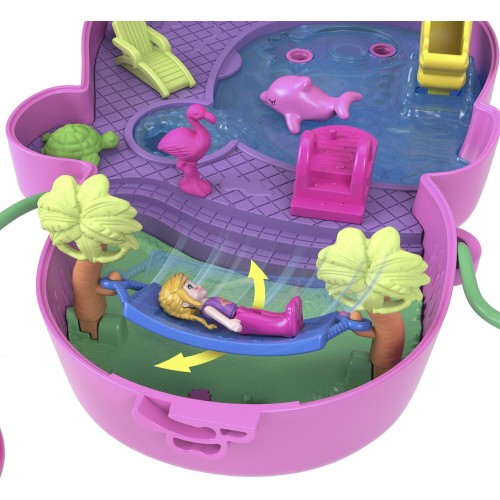 Mattel Polly Pocket Momma Monkey & Baby GKJ63 / HWP04 194735218004