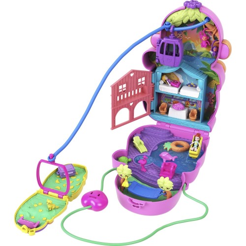 Mattel Polly Pocket Momma Monkey & Baby GKJ63 / HWP04 194735218004