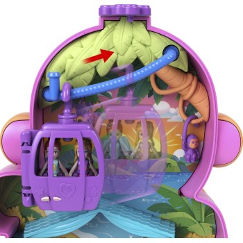 Mattel Polly Pocket Momma Monkey & Baby GKJ63 / HWP04 194735218004