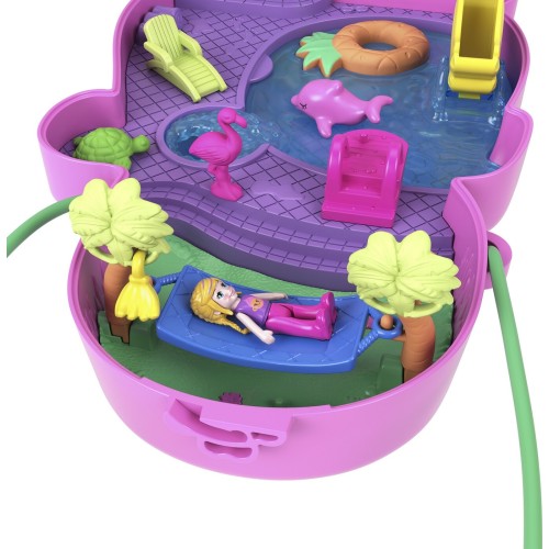Mattel Polly Pocket Momma Monkey & Baby GKJ63 / HWP04 194735218004