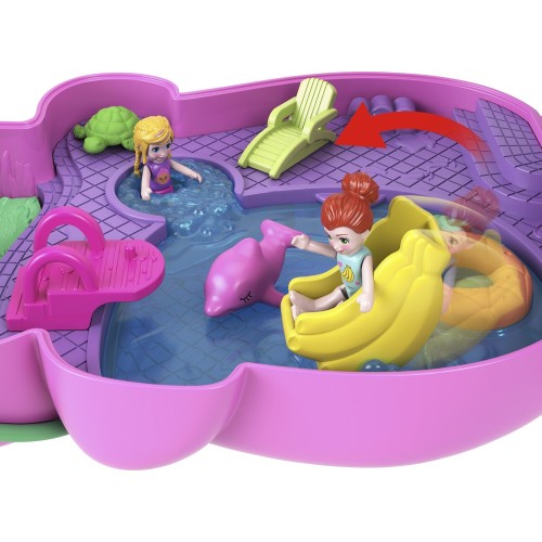 Mattel Polly Pocket Polly Mini - Τρεντι Τσαντάκι Momma Monkey And Baby Αξεσουάρ Για Κούκλα Σετ Για Παιχνίδι Με Κούκλες GKJ63 / H