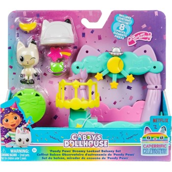 Spin Master Gabbys Dollhouse Gabby's Dollhouse: Cat-Errific Celebration - 'Baby Box Cat's Talent Show Balcony Set 103764 6811470