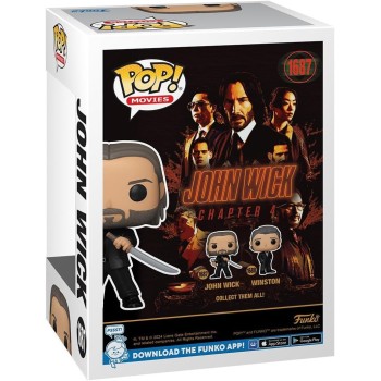 Funko Pop! Movies: John Wick 4 - John Wick N.1687 Φιγούρα Βινυλίου 096146 889698761031