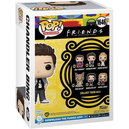 Funko Pop!TV: Friends - Chandler Bing -Vinyl -Cammel Figure - Gift Idea - Official Merchandise - Toys For Children And Adults 09