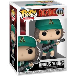 Funko Pop!Rocks: AC/DC - Angus Young - (Green) - Vinyl Collective Figure - Gift Idea - Official Merchandise - Toys For Children 