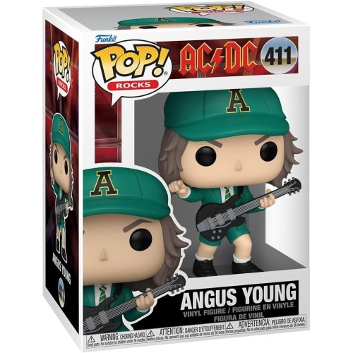 Funko Pop!Rocks: AC/DC - Angus Young - (Green) - N.411  097700 889698798044