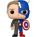 Funko Marvel Avengers Pop! Marvel: Split - Steve Rogers/Captain America N.1431 Bobble-Head 097690 889698808910