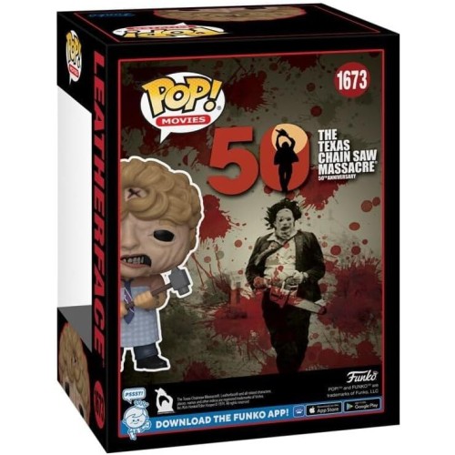 Funko Pop! Movies: The Texas Chain Saw Massacre - Leatherface (Special Edition) N.1673 Vinyl Figure 096327 889698828529