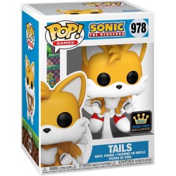 Funko Pop! Games: Sonic The Hedgehog - Tails (Flying) (Flocked) (Specialty Series) N.978 Vinyl Figure 82617 889698826174