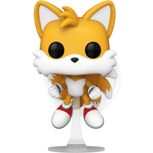 Funko Pop! Games: Sonic The Hedgehog - Tails (Flying) (Flocked) (Specialty Series) N.978 Vinyl Figure 82617 889698826174
