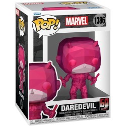 Funko Marvel Avengers  Pop!Marvel: DD 60Th– Daredevil - (Facet) - Marvel Comics - Vinyl Collective Figure - Gift Idea - Official